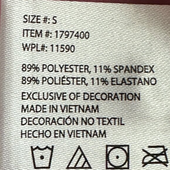 New Rev3 Tunic Blouse Women's Size S Pink Center Back Pleat Stretch Office Work - Picture 6 of 12